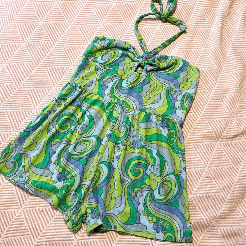 Wild Fable Terrycloth Romper L